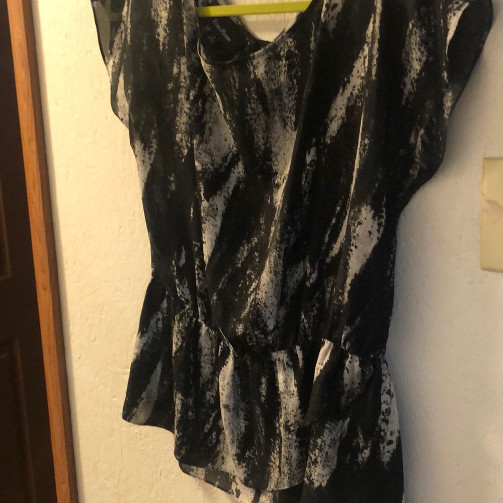 Evan-Picone blk/Whie tunic